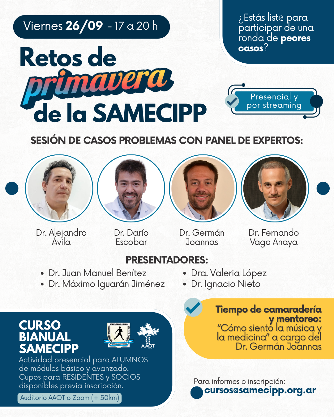 Retos de primavera